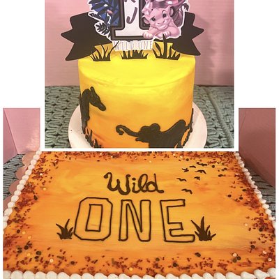 First Birthday Sheet Cake Combo 