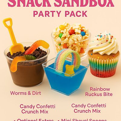 
🏖️ Snack Sandbox Party Pack