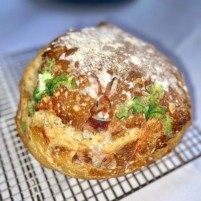 Easter Sourdough Bread 