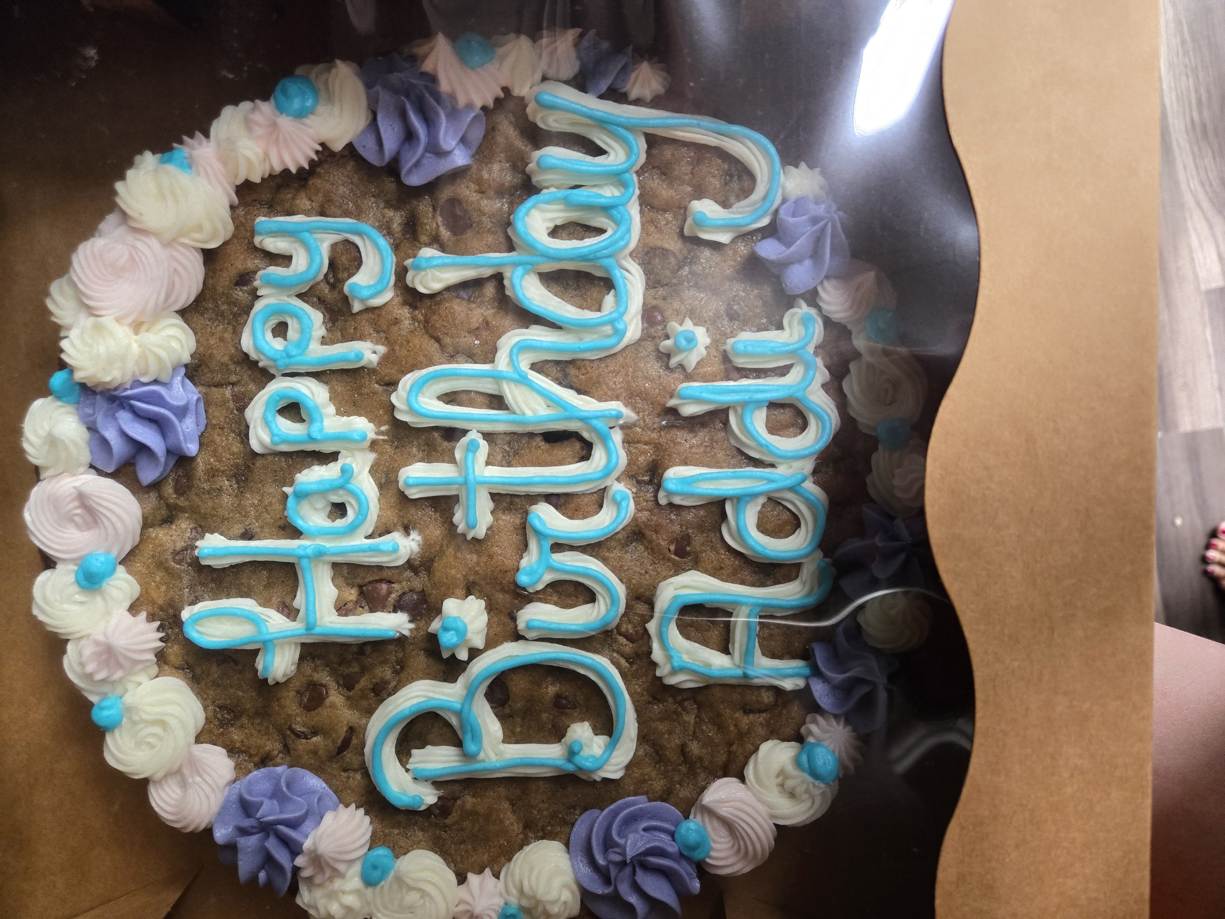 Chocolate Chip Cookie Cake