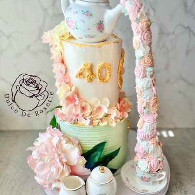 Custom Tiered Cake 