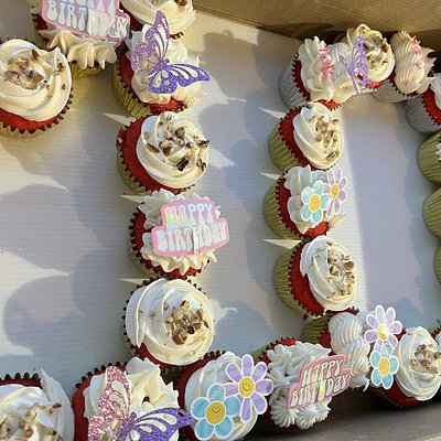 Number/pull apart Cake