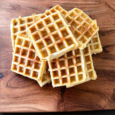 Sourdough Maple Waffles - 1/2 Dozen