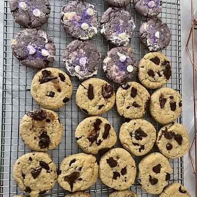 Ube Vegan Cookies