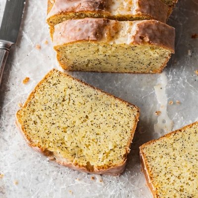 Almond Lemon And Poppy Seed Bread 