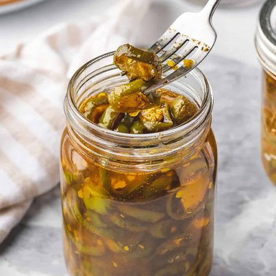 Candied Jalapenos (Pint Jar)