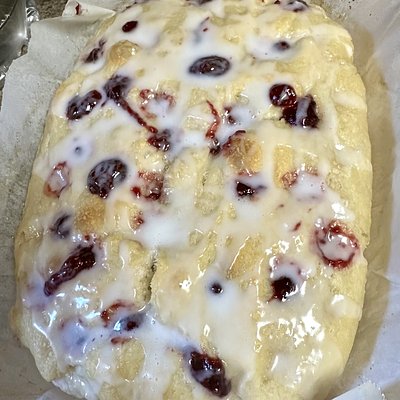 Raspberry Filled Focaccia