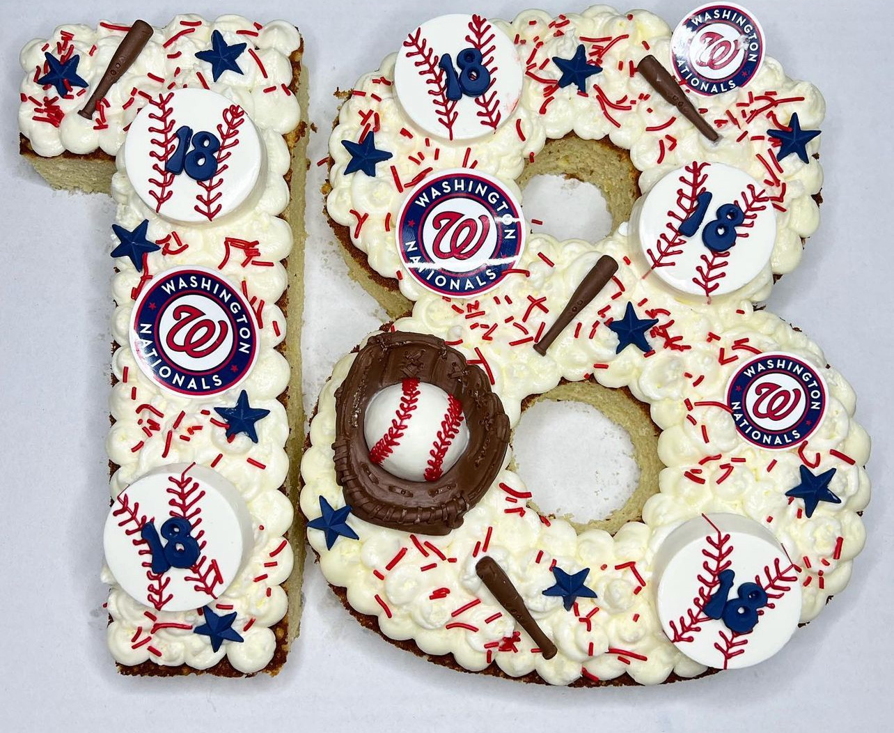 Churro Cheese cake Initials/Numbers