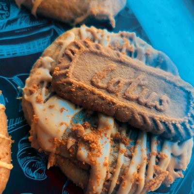 CHOCO CHIP NUTELLA STUFFED COOKIE