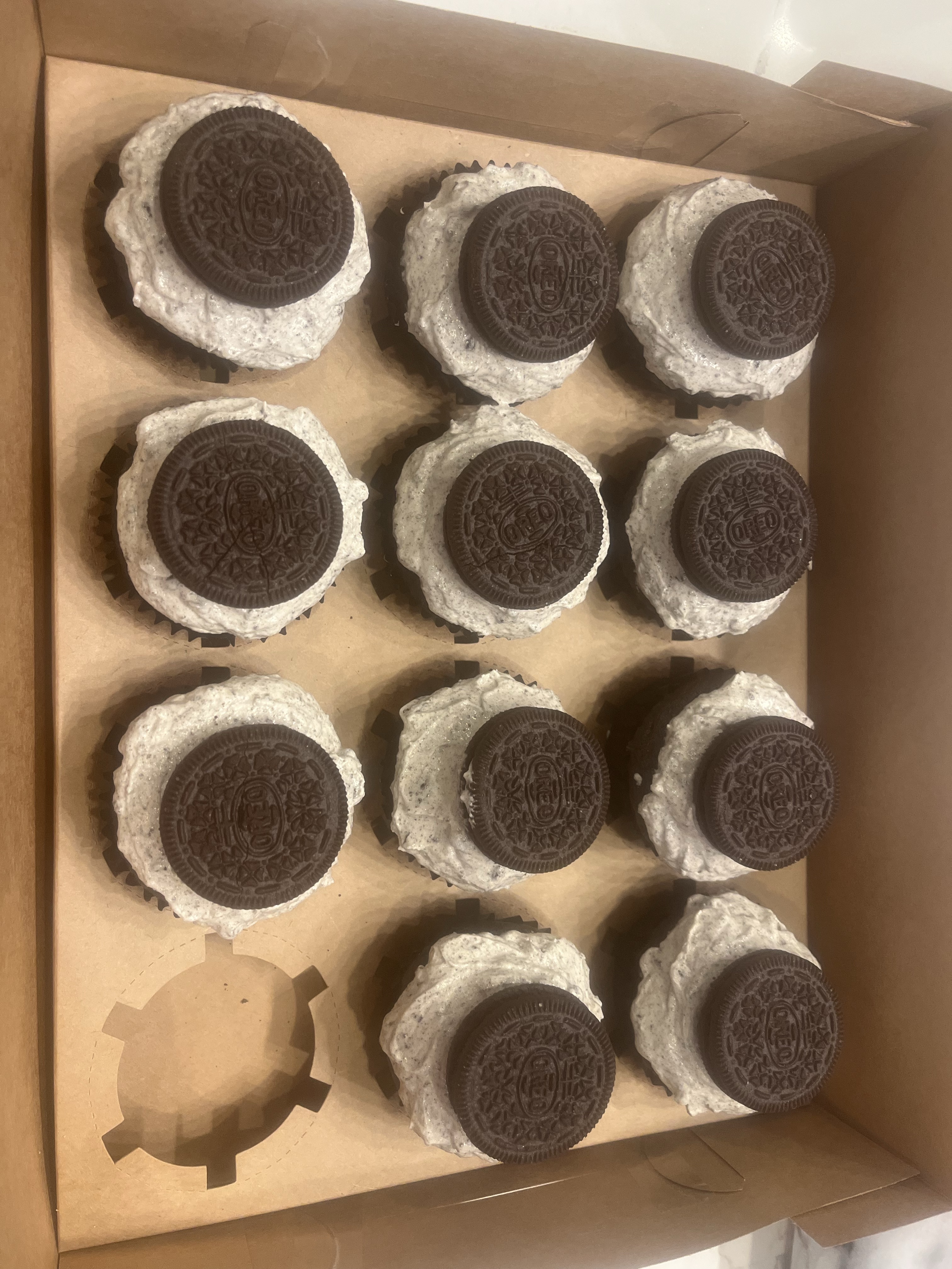 Vegan Chocolate Oreo Cupcakes