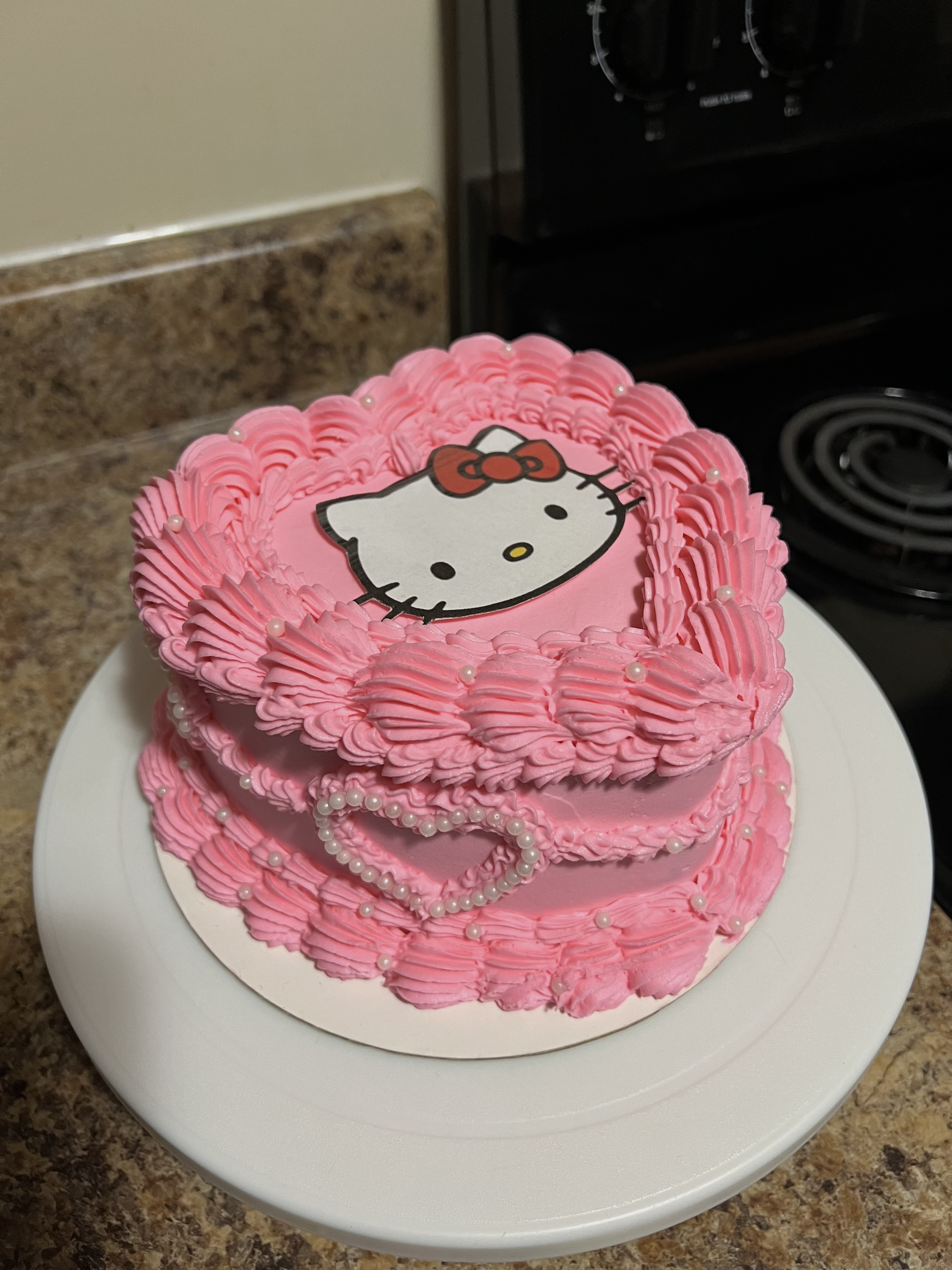6” Heart Cakes 