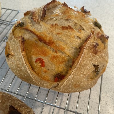 Jalapeño Cheddar Sourdough 