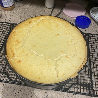 Plain cheesecake