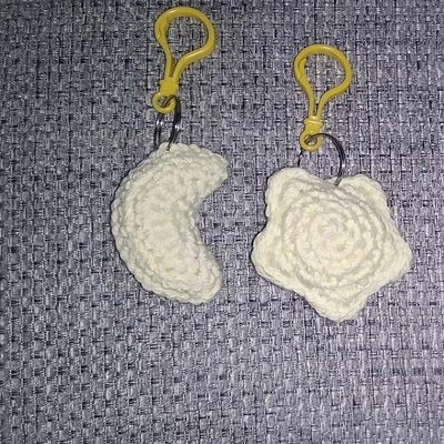 Crochet Keychain (Yellow)