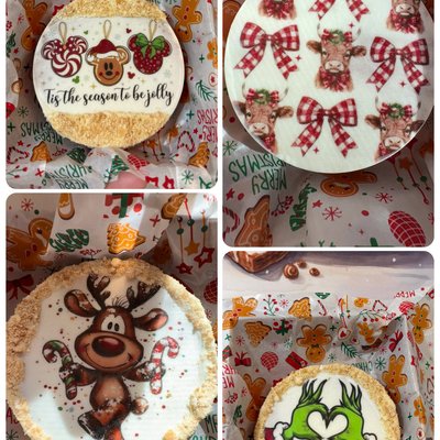 6 Mini Cookie Cakes