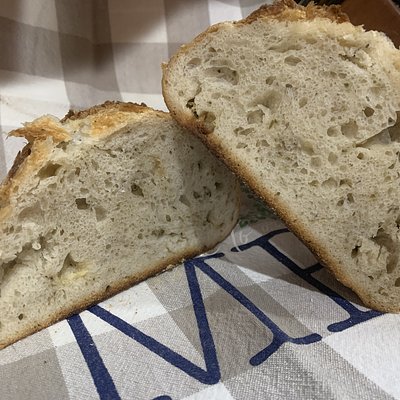 Roasted Garlic and Herb Sourdough Large Loaf