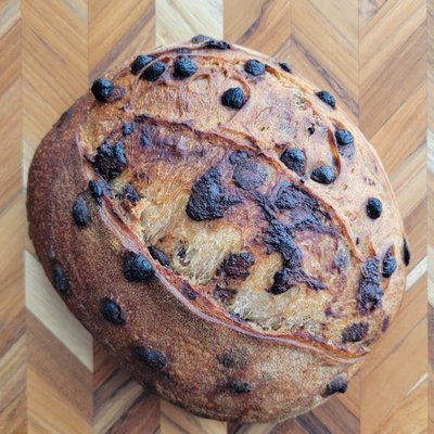 Coffee Chocolate Chip Sourdough