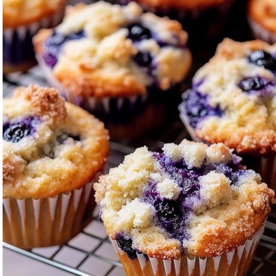 Blueberry Lemon Muffins - 4 Qty 