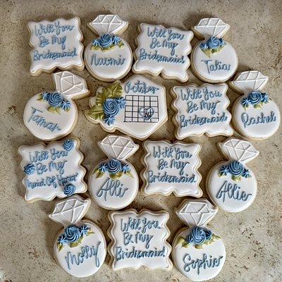 Bridesmaids Cookies  - Per Dozen