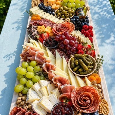Tabla De Charcuteria Deluxe 35 a 40 Personas