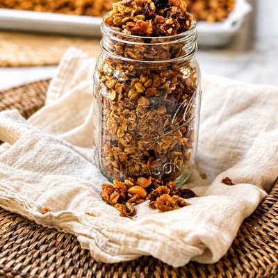 Power-Packed Sourdough Granola 