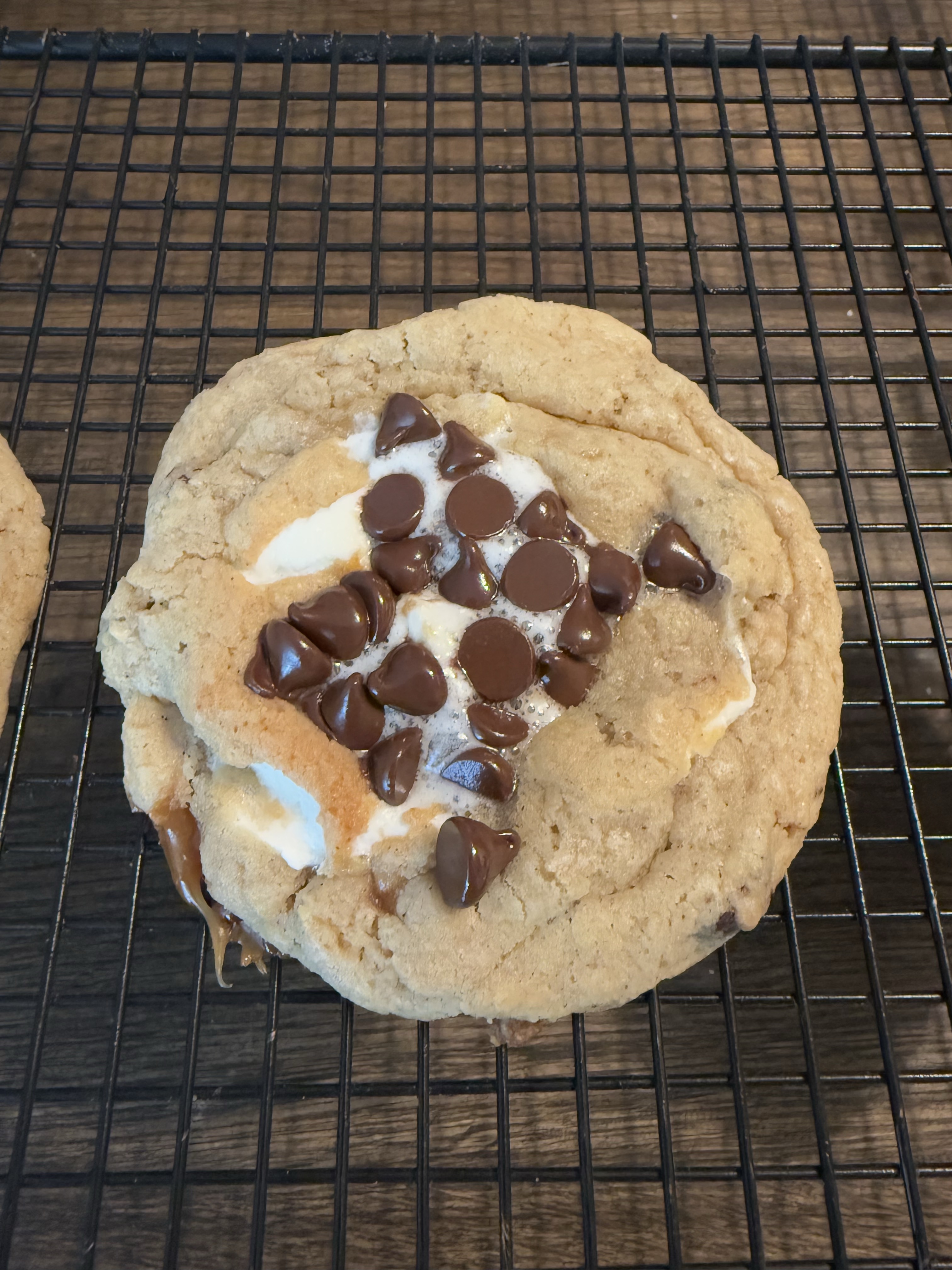 Sourdough Chocolate Chip S’mores Cookies