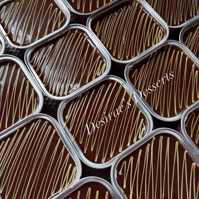 Mini Dubai Brownies