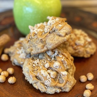 Caramel Apple Pie Cookies