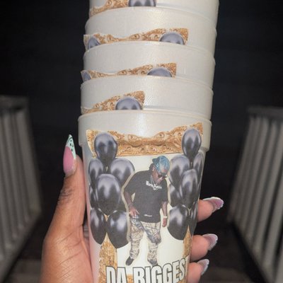 12 Custom Cups 