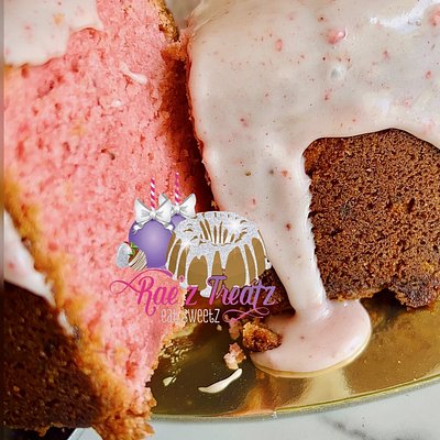 Strawberry Pound Cake 