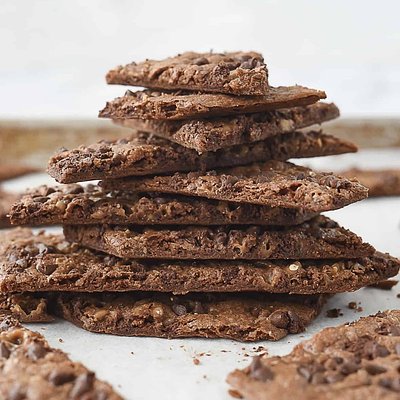Sourdough Brownie Brittle 