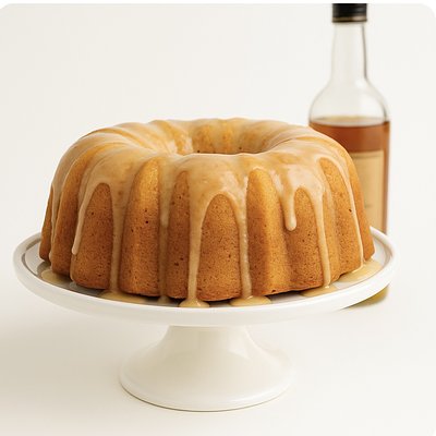 Drunken Egg Nog Poundcake