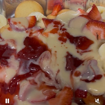 Strawberry Banana Pudding
