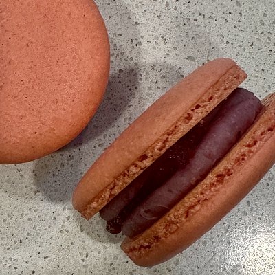 Raspberry White Chocolate Ganache  (6)