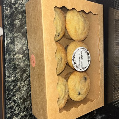 Sourdough Blueberry Muffins 6 Pack 