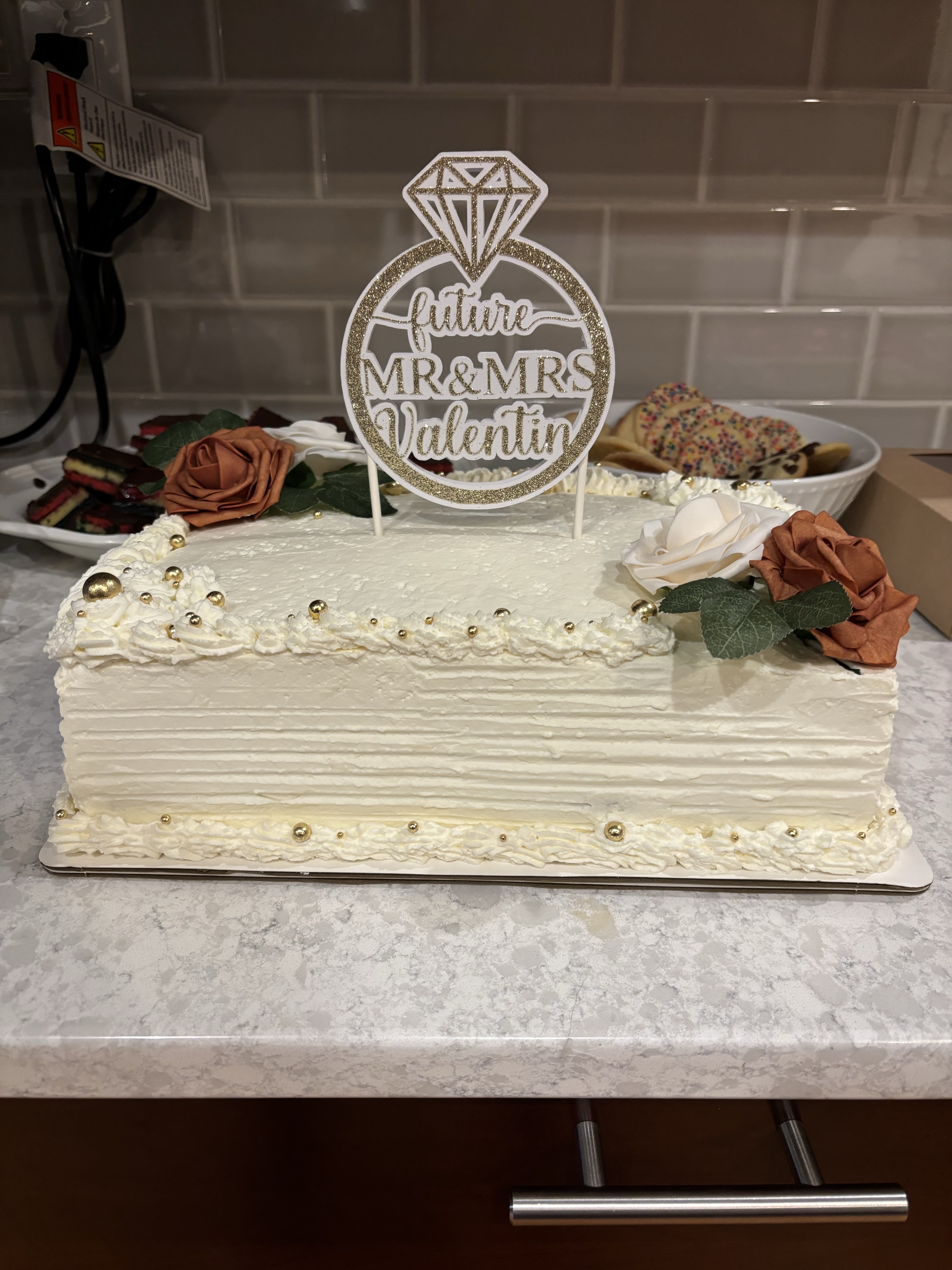 1/2 Sheet Cake