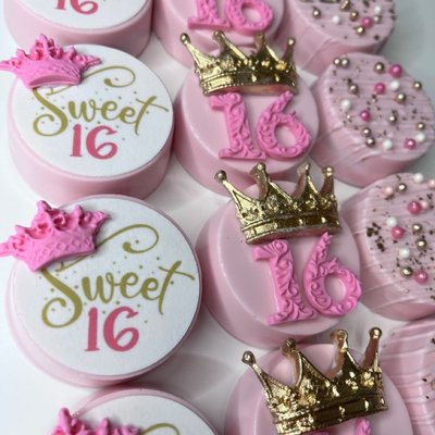 Glam Chocolate Covered Oreos