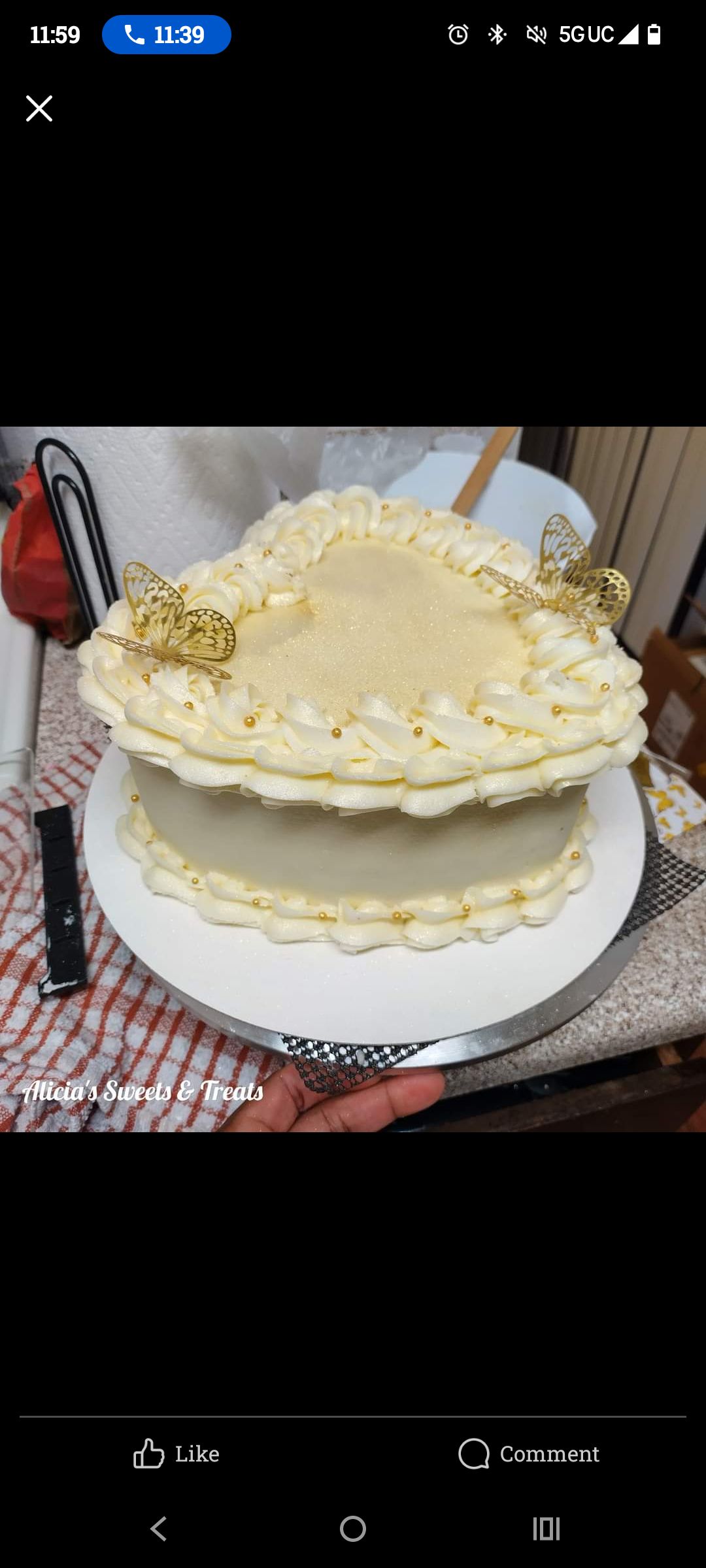 8" Heart Cakes