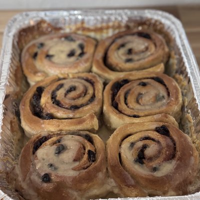 Raisin Cinnamon Rolls