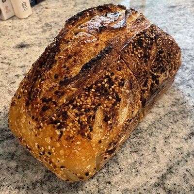 Everything Bagel Sourdough Loaf