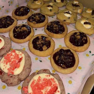 Blueberry Cobbler Cookie