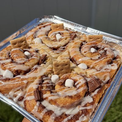 (4) Sourdough Cinnamon Rolls 