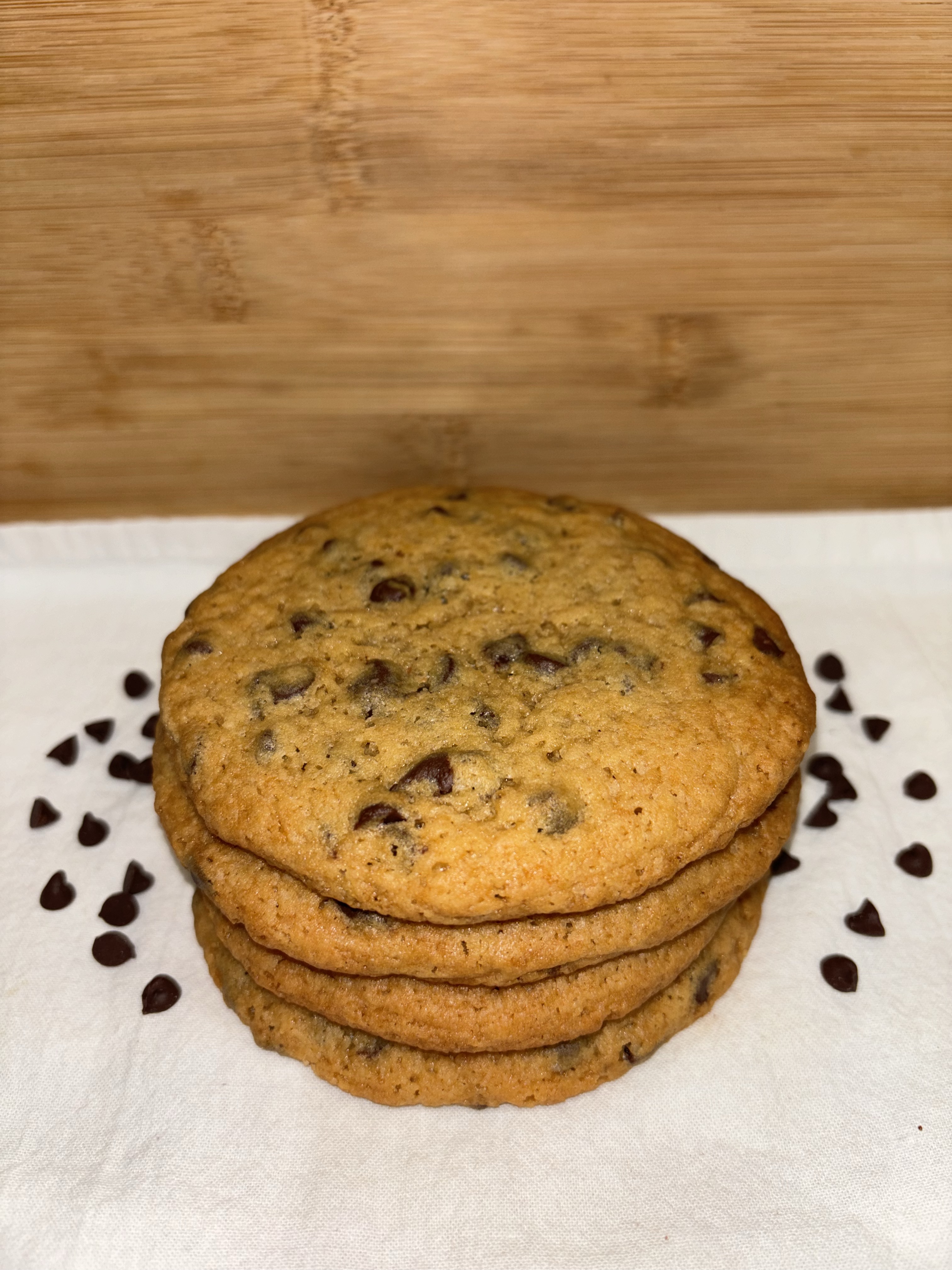 6 Sourdough Chocolate Chip Cookies