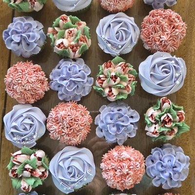 Floral Cupcakes