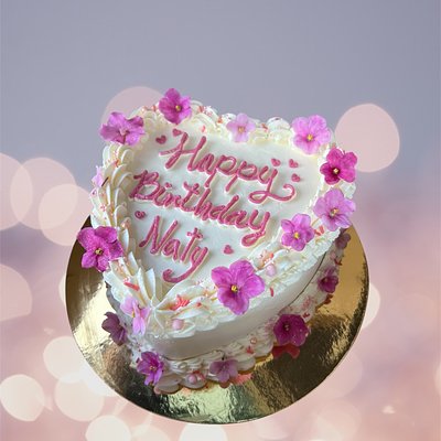 Big Heart Cake 8" - 20cm