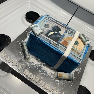 Dollar Bill Cake Feeds 30ppl