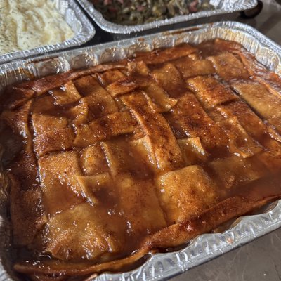 Southern Classic Peach Cobbler (Large Pan)