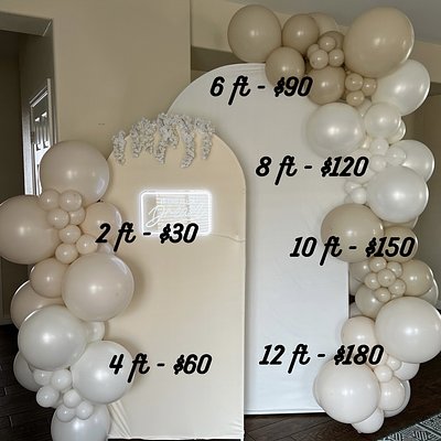 “Grab N Go” Traditional Organic Balloon Garland