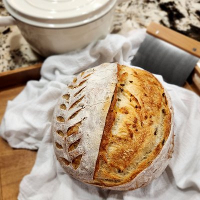 Jalapeño Cheddar Sourdough