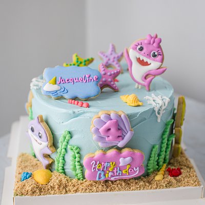 Custom-Designed Cake 